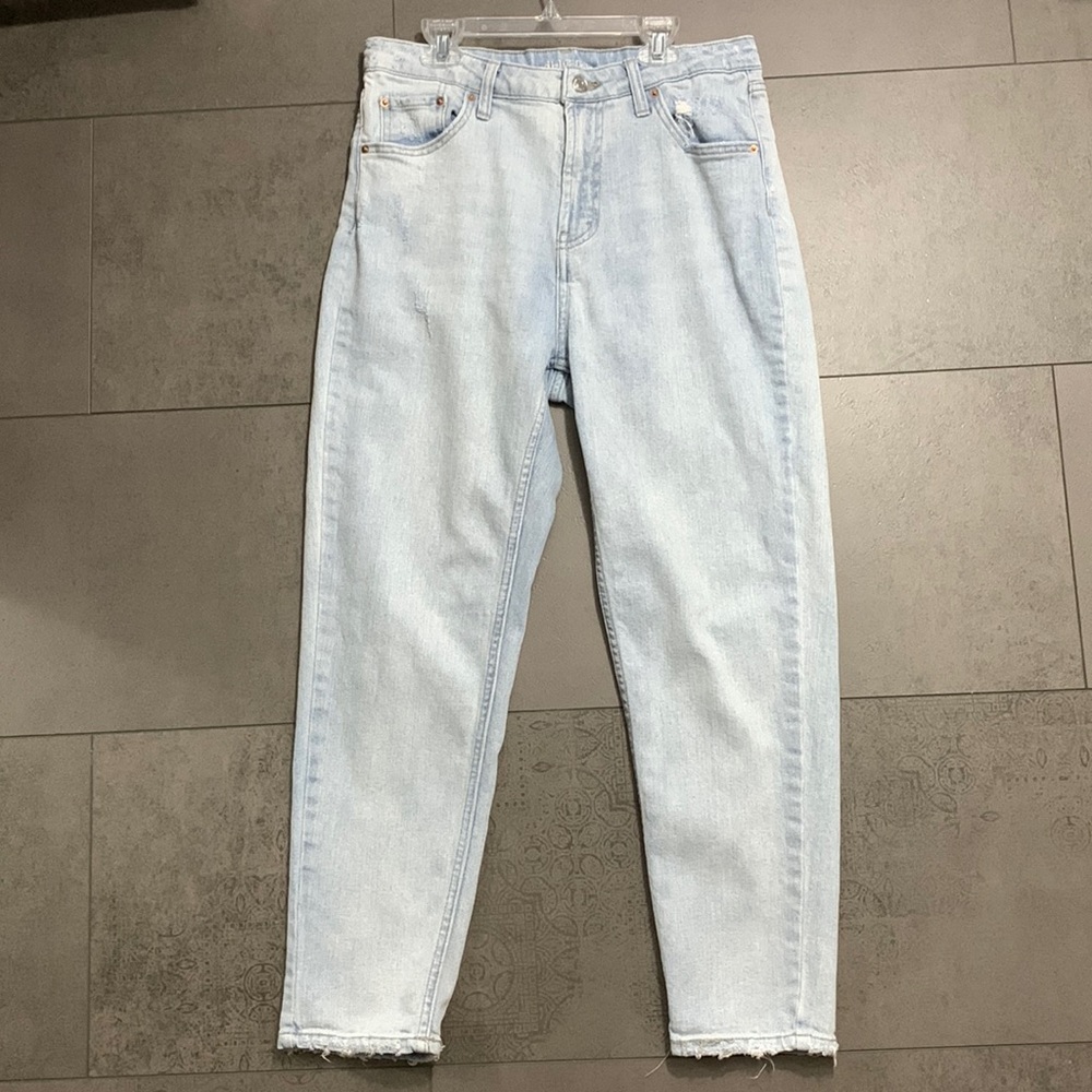 Wild Fable light denim high waisted mom jeans